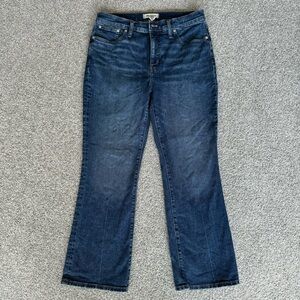 Madewell Women’s Mid-Rise Kick Out Jeans Size 29